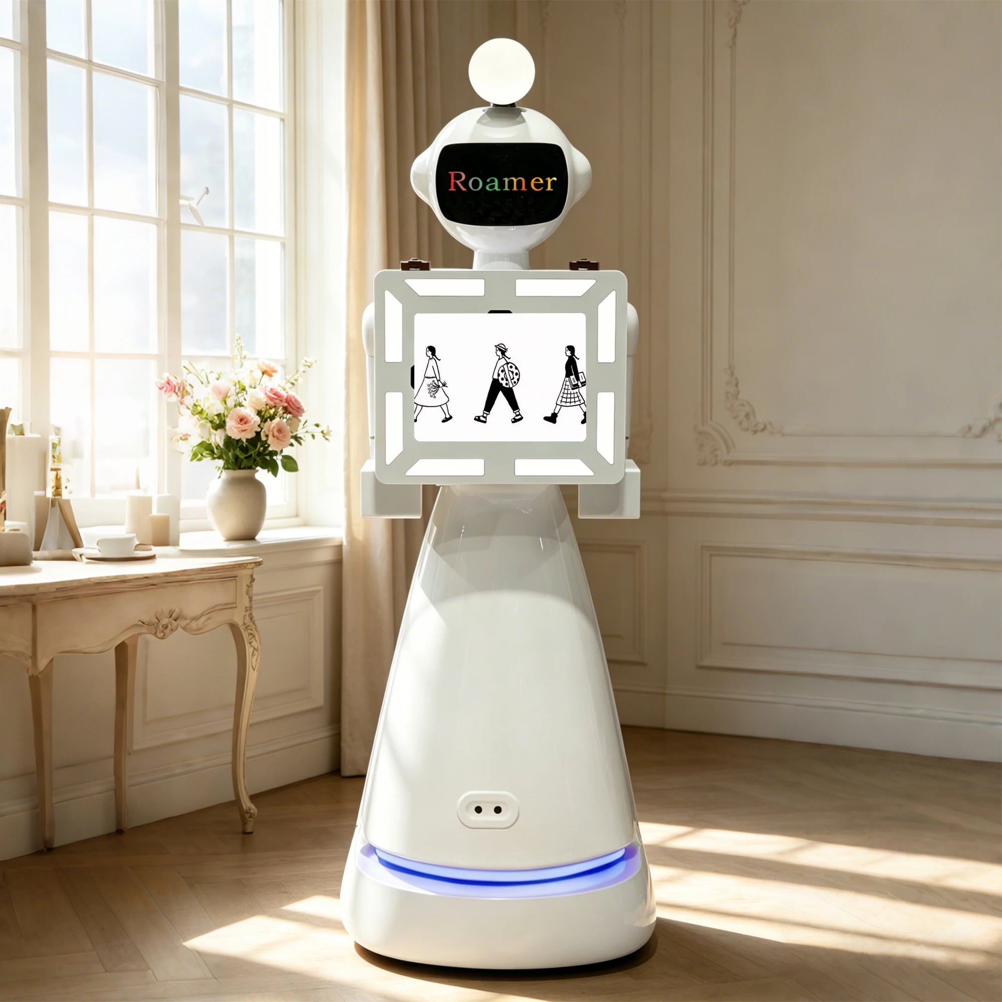 AstraBooth Pro – AI Photo Booth Robot with DSLR Camera & Instant Print