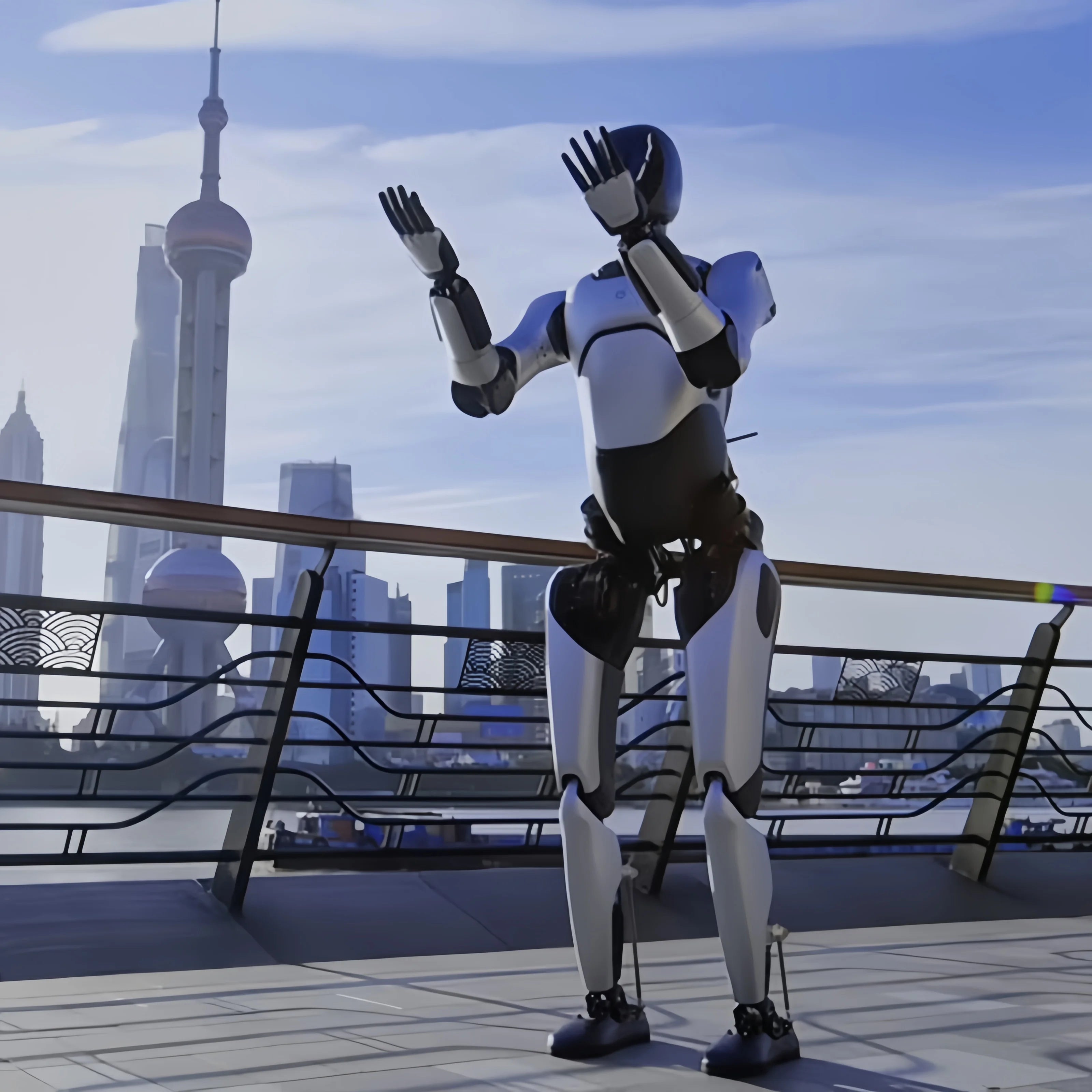 Agibot A2 AI Humanoid Robot | 40-DOF Interactive Service Robot