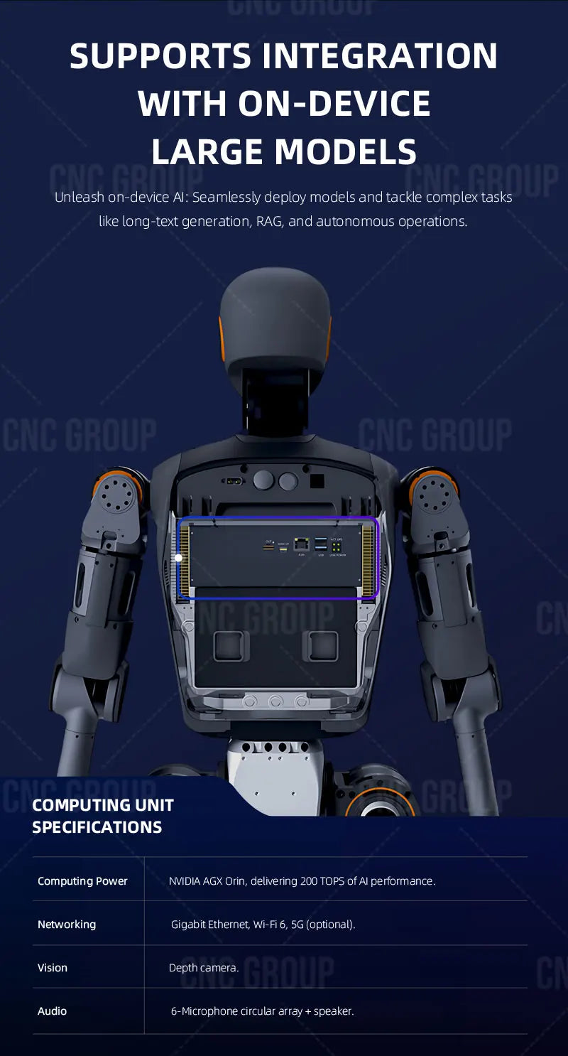 CNC Group T1 Humanoid Robot – AI Research Platform