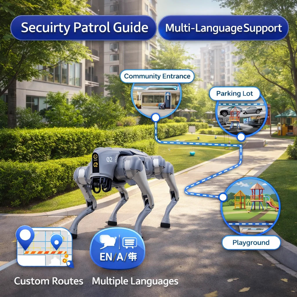 Unitree Go2 AI Quadruped Robot Dog | Autonomous Inspection, Research & Education