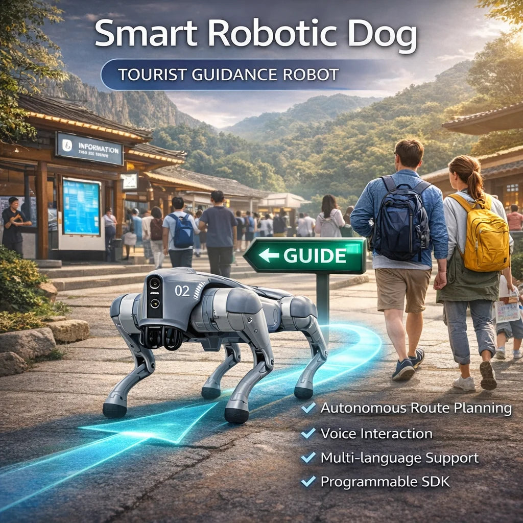 Unitree Go2 AI Quadruped Robot Dog | Autonomous Inspection, Research & Education