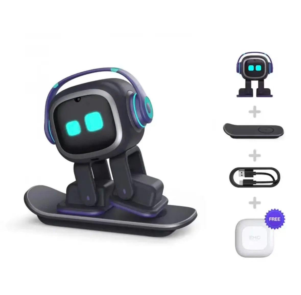EMO AI Companion Robot – Interactive Desktop Robot with ChatGPT