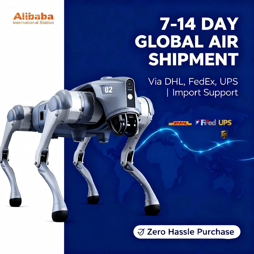 Unitree Go2 AI Quadruped Robot Dog | Autonomous Inspection, Research & Education