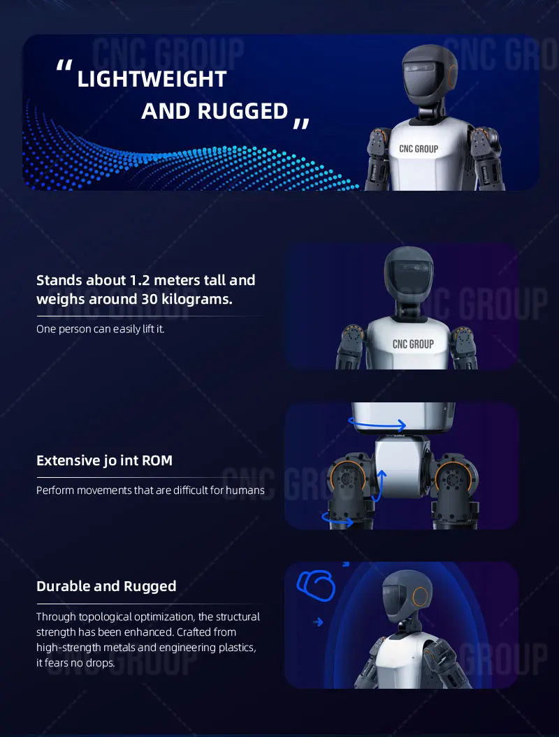 CNC Group T1 Humanoid Robot – AI Research Platform