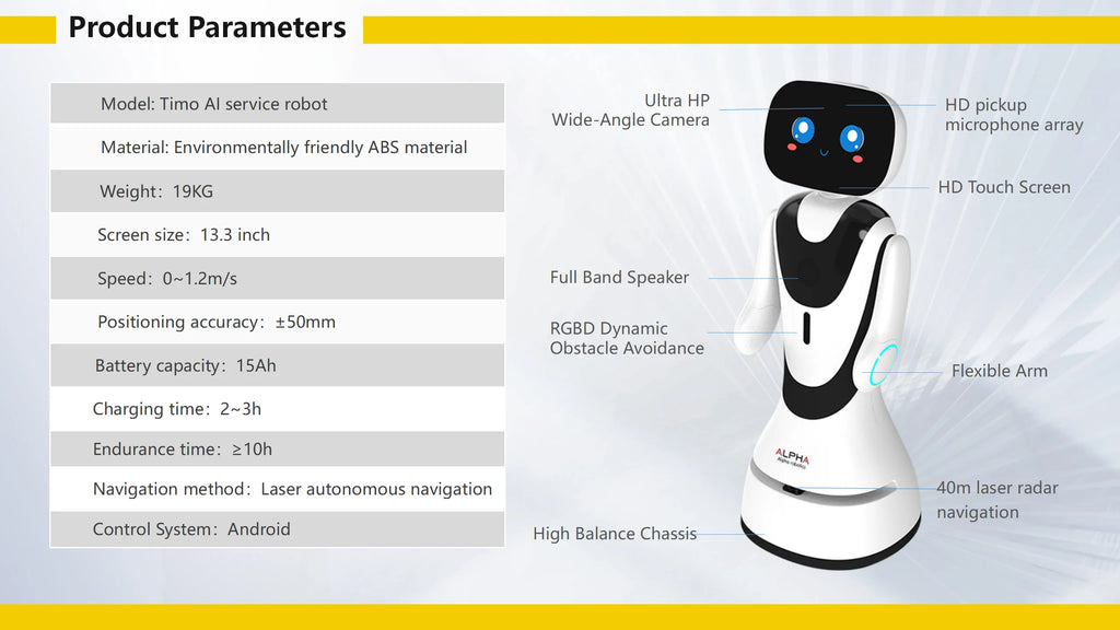 2026 New Multi-Language Intelligent Commercial Delivery Robot Innovative Dialogue Service Robot