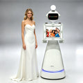 AstraBooth Pro – AI Photo Booth Robot with DSLR Camera & Instant Print