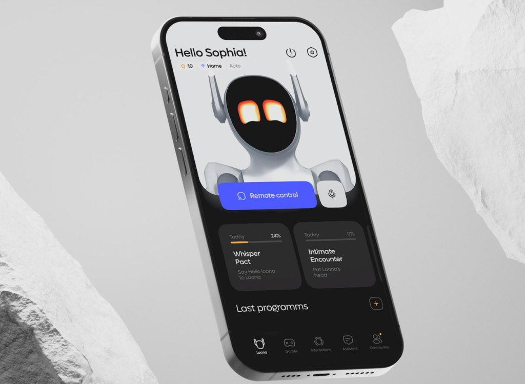 Loona AI Robot Companion – Smart Interactive Pet Robot