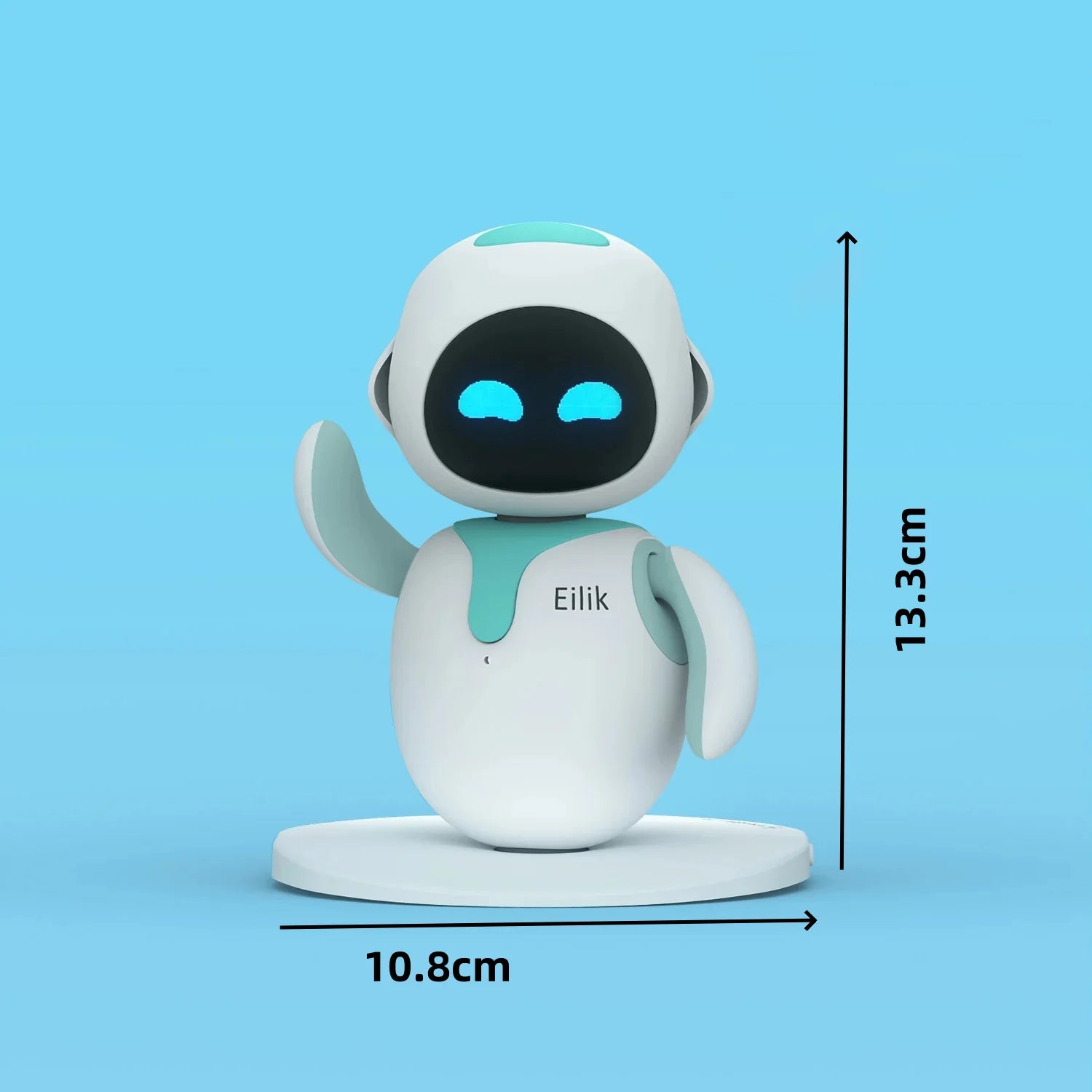 Eilik AI Companion Robot – Interactive Emotional Desktop Robot with Touch & Voice Response