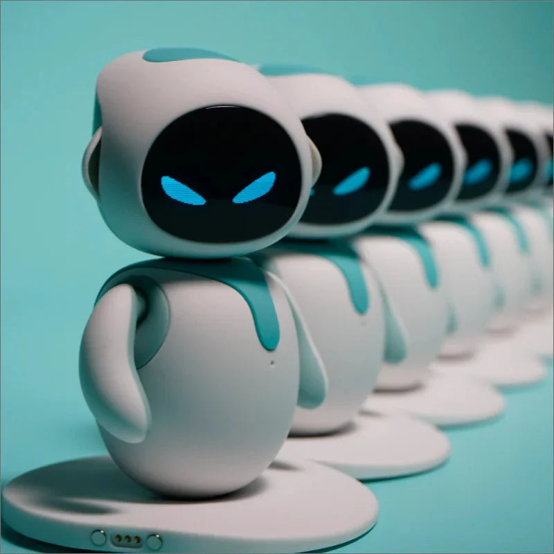 Eilik AI Companion Robot – Interactive Emotional Desktop Robot with Touch & Voice Response