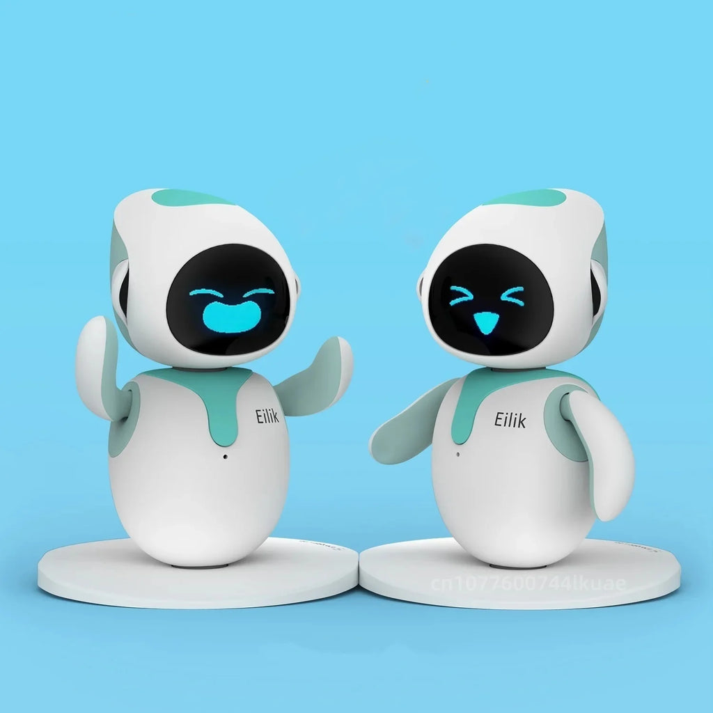 Eilik AI Companion Robot – Interactive Emotional Desktop Robot with Touch & Voice Response