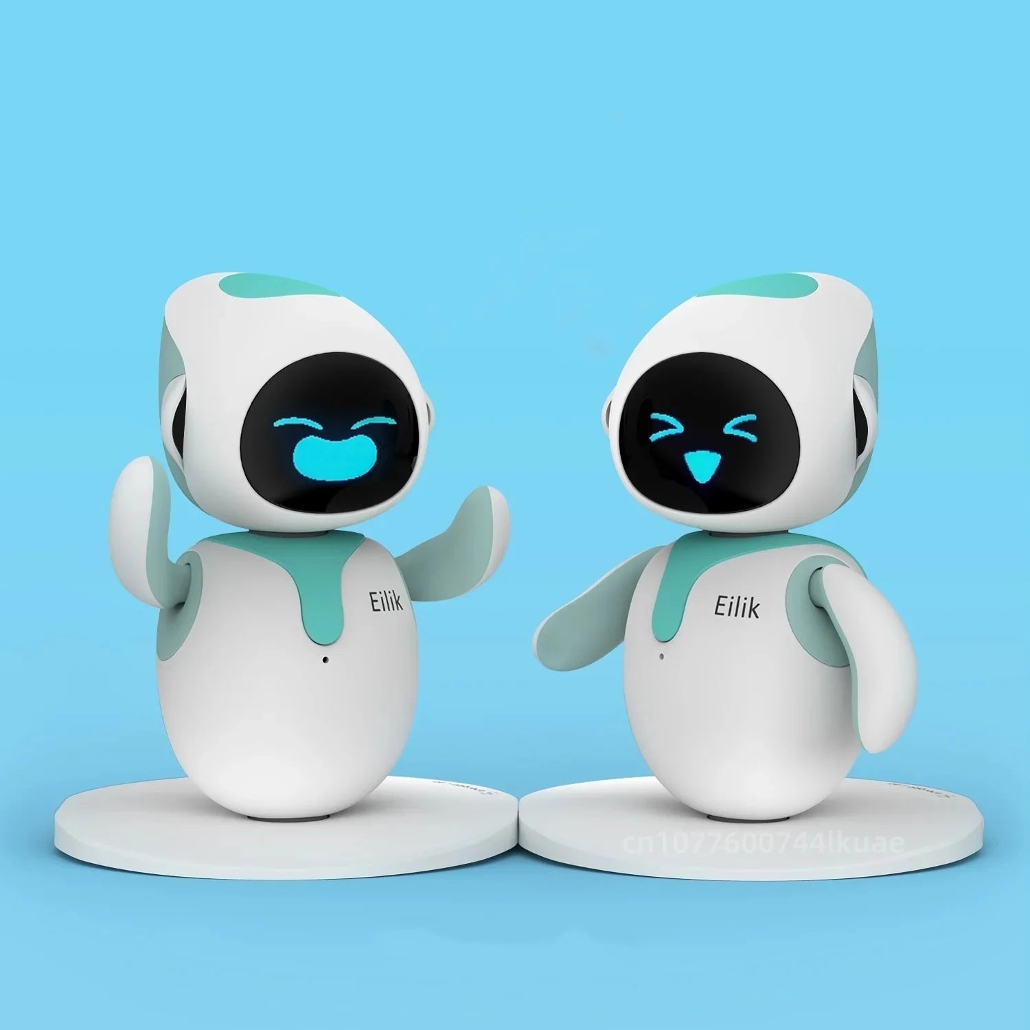 Eilik AI Companion Robot – Interactive Emotional Desktop Robot with Touch & Voice Response